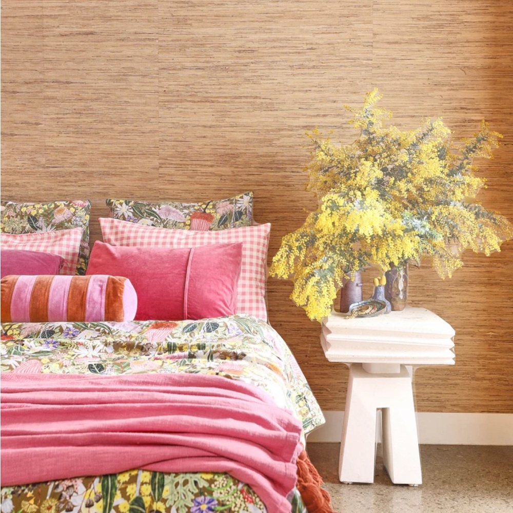 Kip & Co King Quilt/ Duvet cover: Native Plantation Australian flora